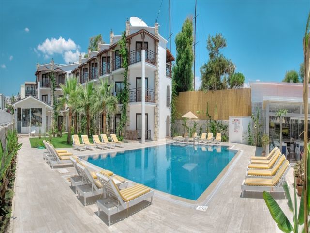 Comfy Room With Shared Pool Near Gumbet Beach Dış mekan fotoğraf